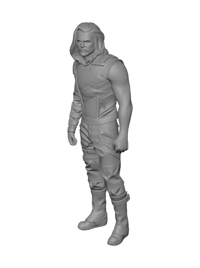 3D model for Winter Soldier