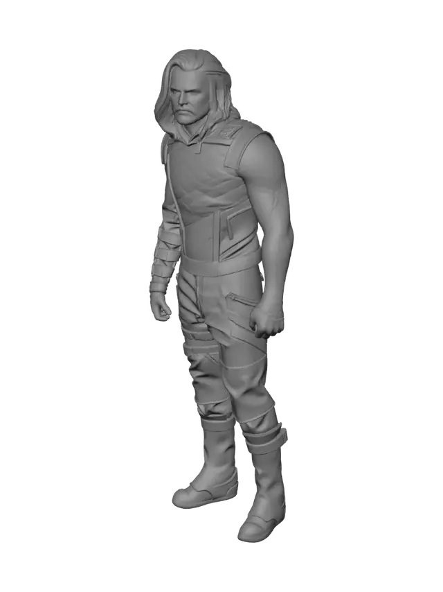 3D model for Winter Soldier