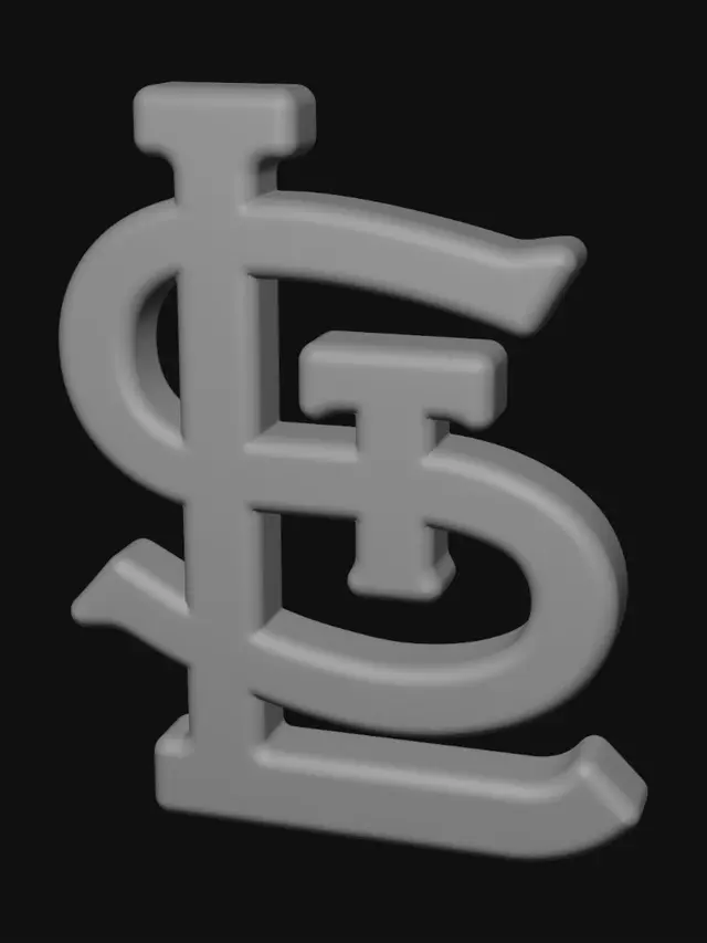 3D model for STL Monogram