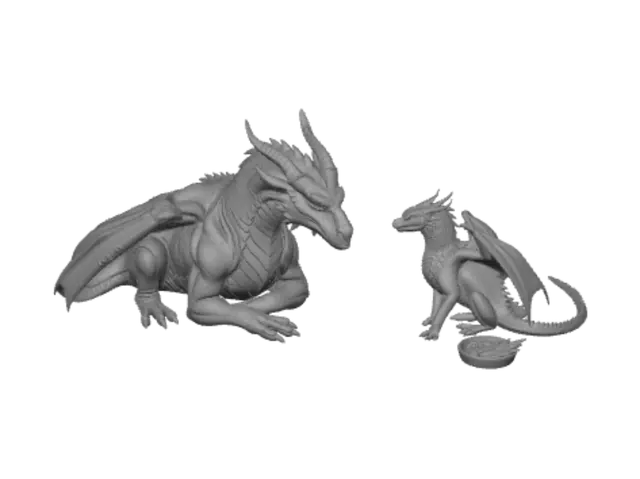 3D model for Space Station Dragons