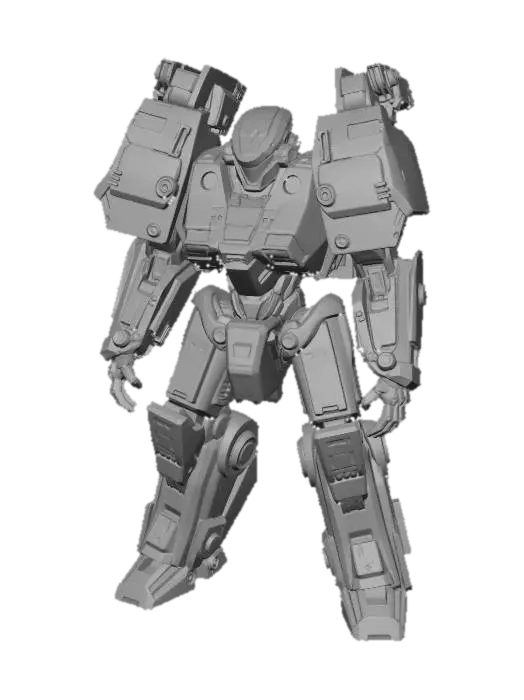 3D model for Mechwarrior