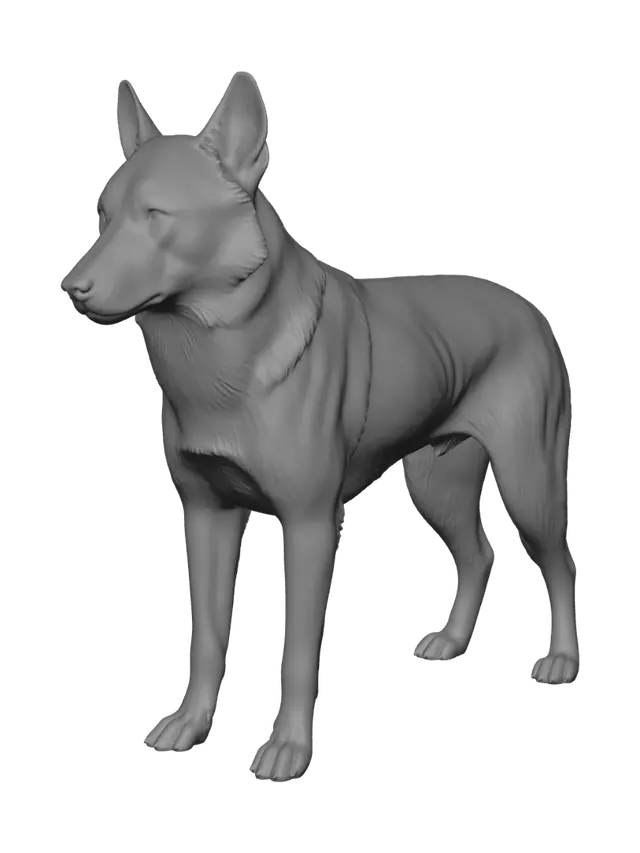 3D model for Ivory Sentinel