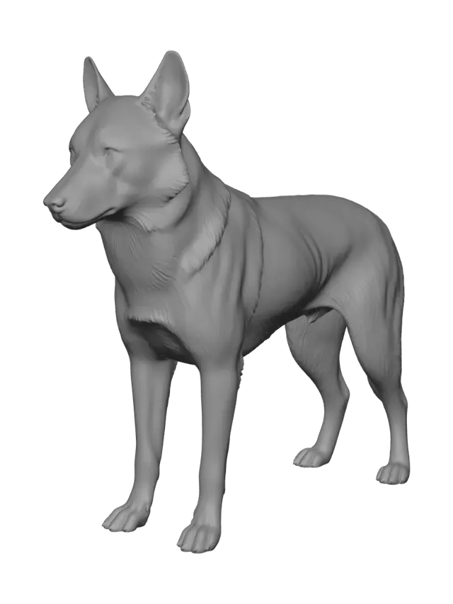 3D model for Ivory Sentinel