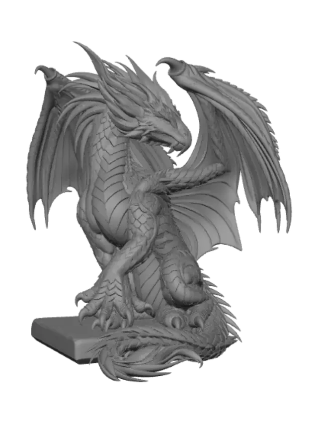 3D model for Prismwing Dragon
