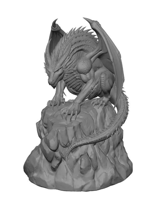 3D model for Sunset Dragon on the Summit