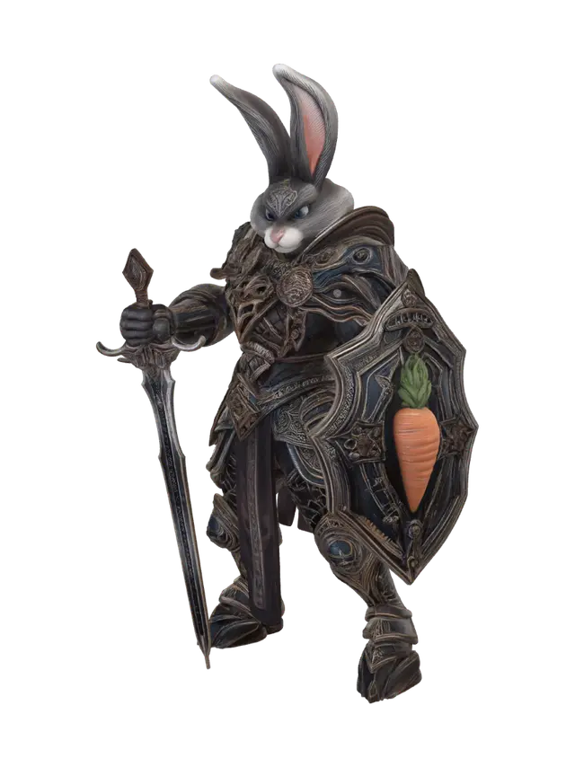 3D model for Iron Hare in the Arena