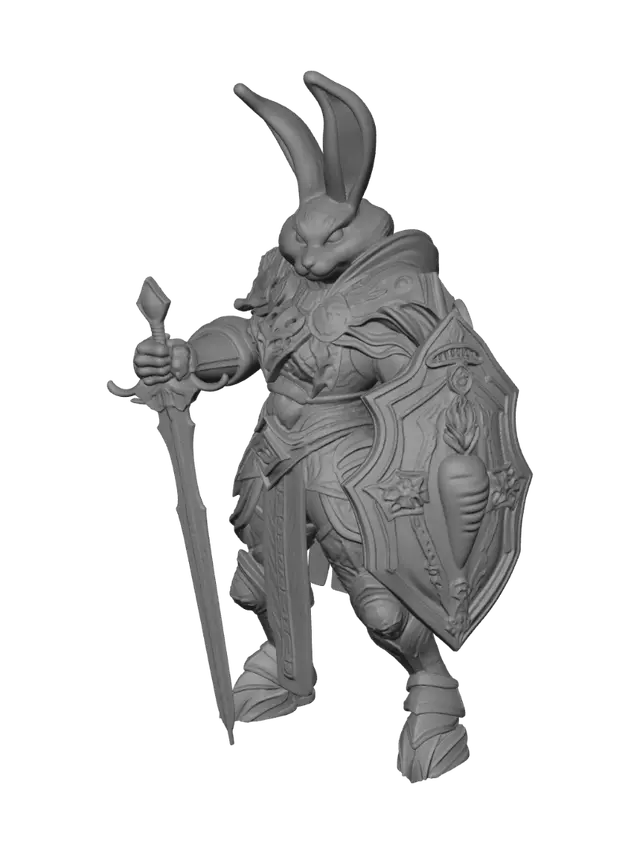 3D model for Iron Hare in the Arena