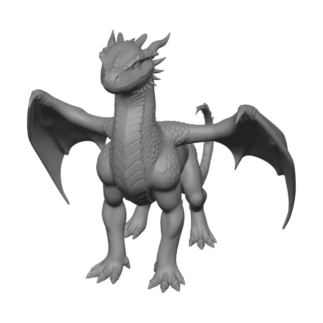 3D model for Emberwyrm
