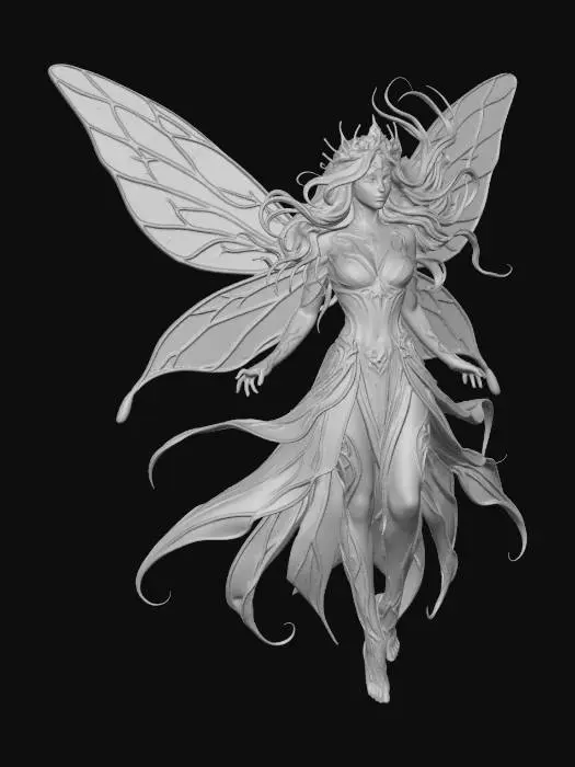 3D model for Prismatic Forest Fairy