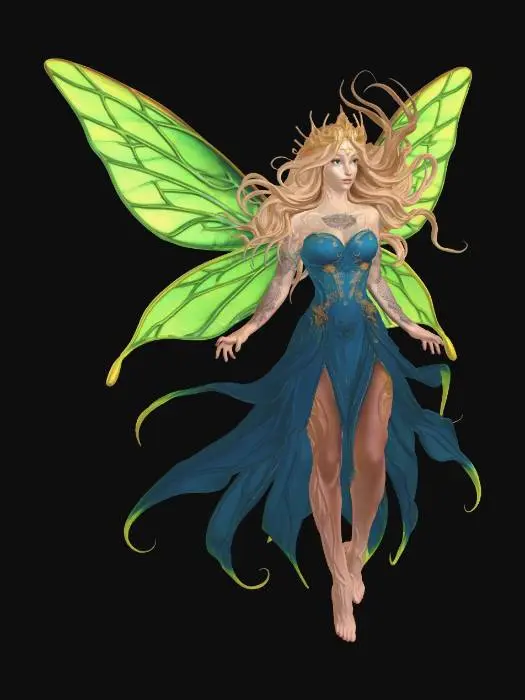 3D model for Prismatic Forest Fairy