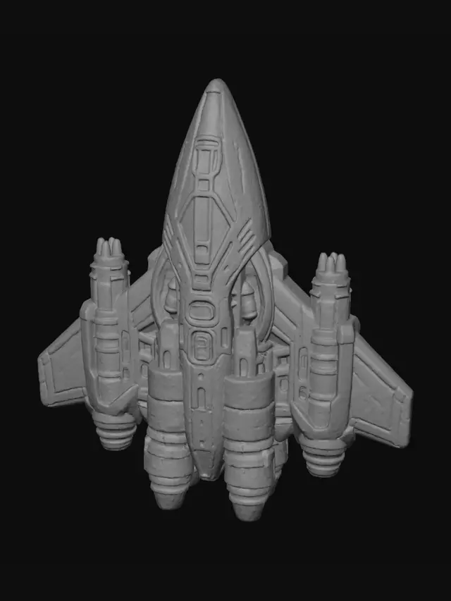 3D model for Starship Voyager