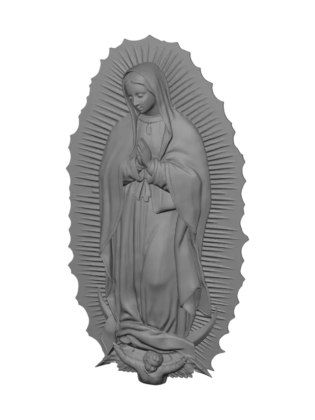 3D model for Our Lady of Guadalupe