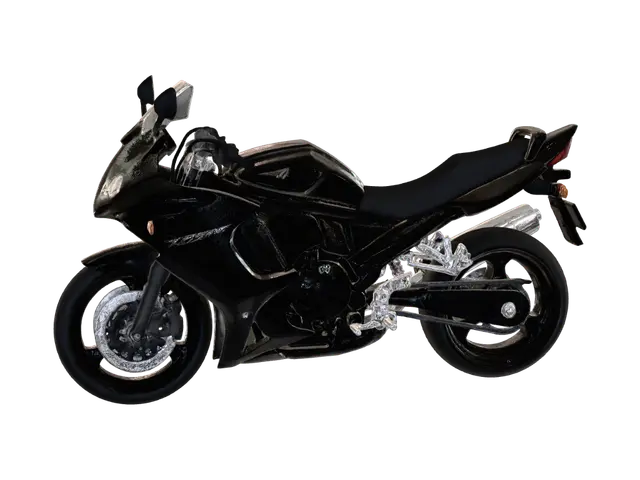 3D model for Suzuki GSX-R Black Sport Bike