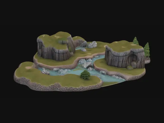 3D model for vorrei creare dei piccoli cmapi di battaglia per il gioco da tavolo dnd
