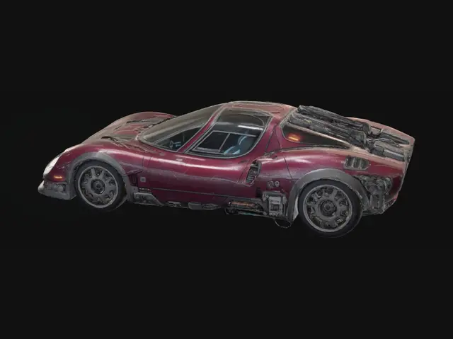 3D model for Crimson Fury