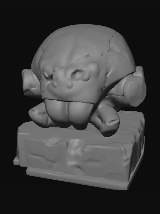 3D model for Arachnid Deity Fragment
