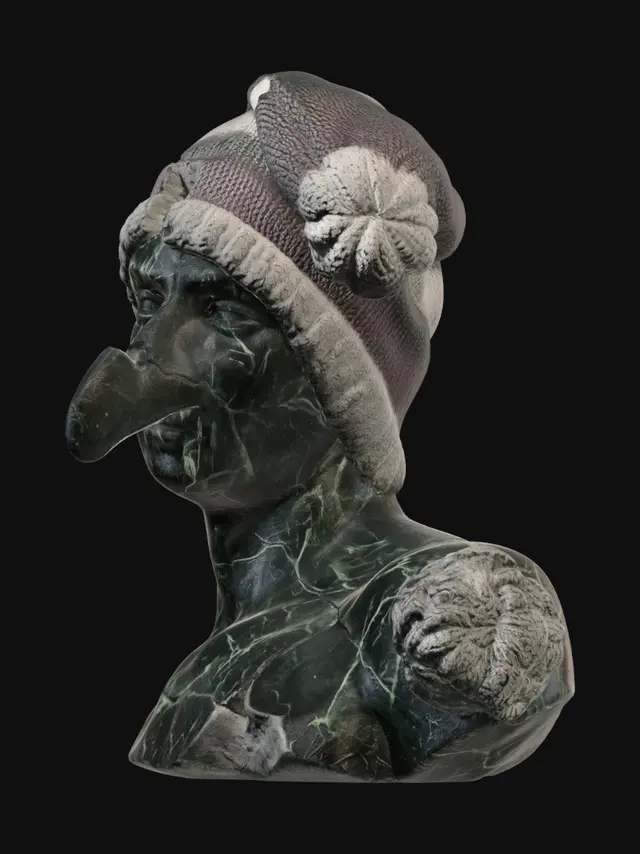 3D model for Fragment of a Votive Bust