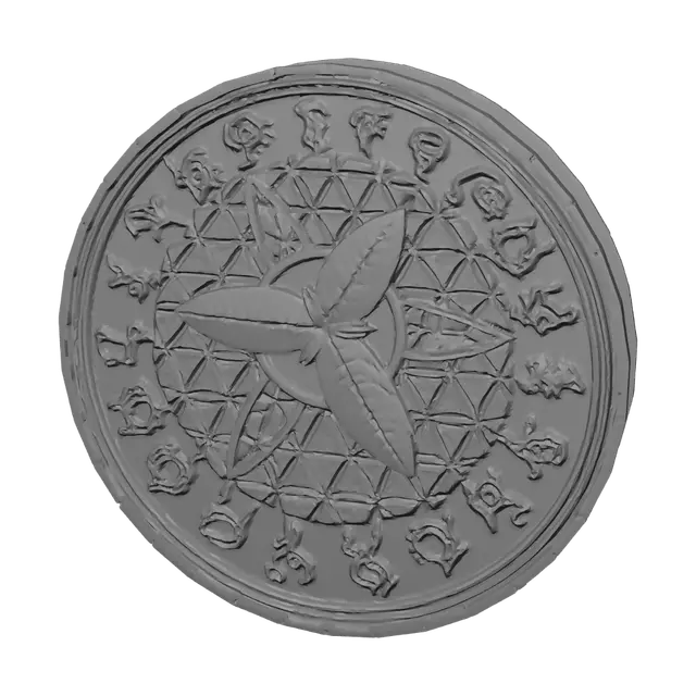 3D model for Desert Mandala