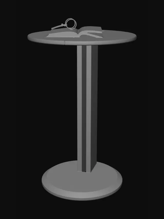 3D model for Cozy Reading Corner