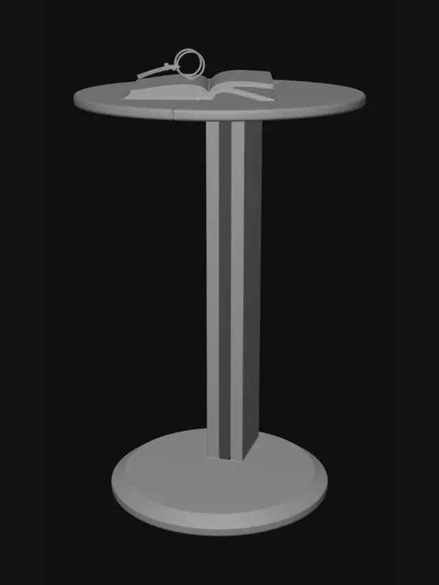 3D model for Cozy Reading Corner