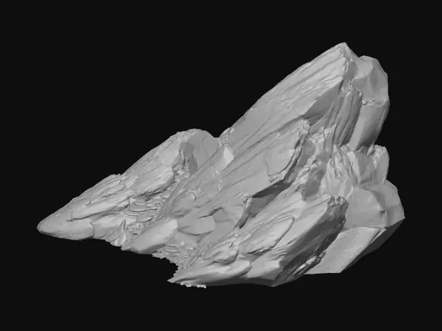 3D model for Prismatic Peaks