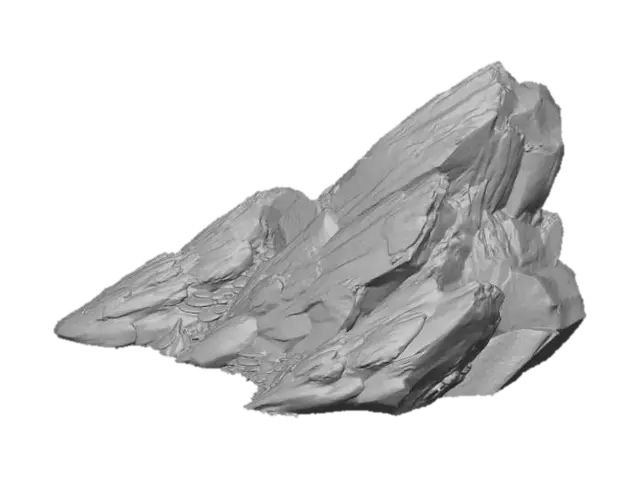 3D model for Prismatic Peaks