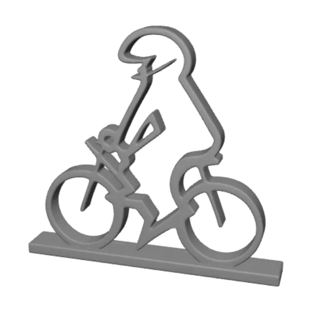3D model for Cyclist in Motion