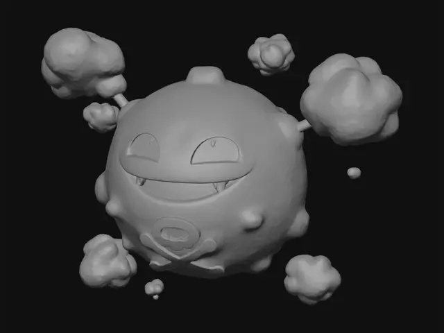 3D model for Koffing