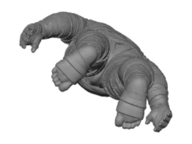 3D model for The Sand-Wrapped Sentinel