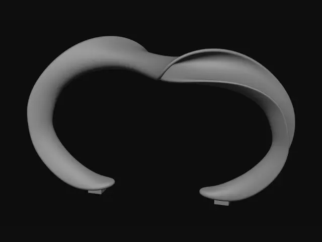 3D model for Twisted Silver Ribbon