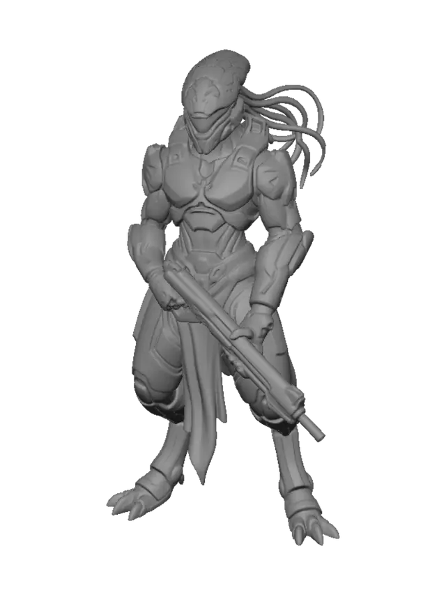 3D model for Sangheili Spartan
