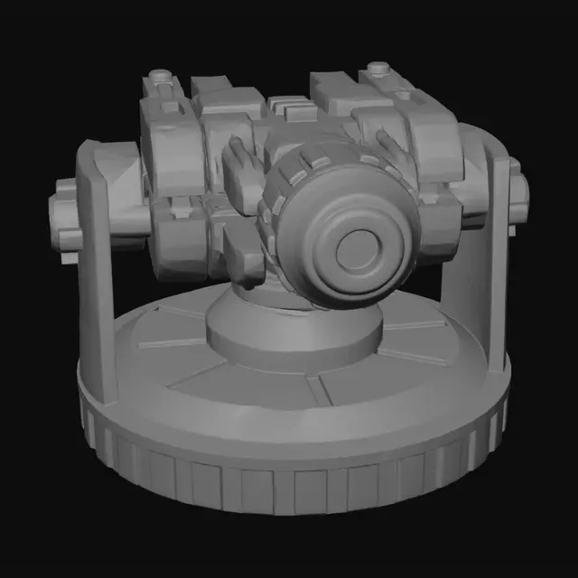 3D model for Rotating Laser Turret