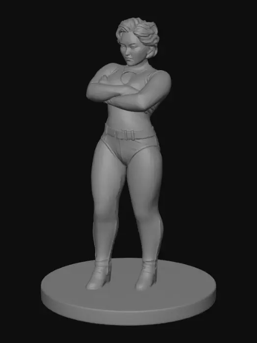 3D model for Cyber Siren in Vinyl