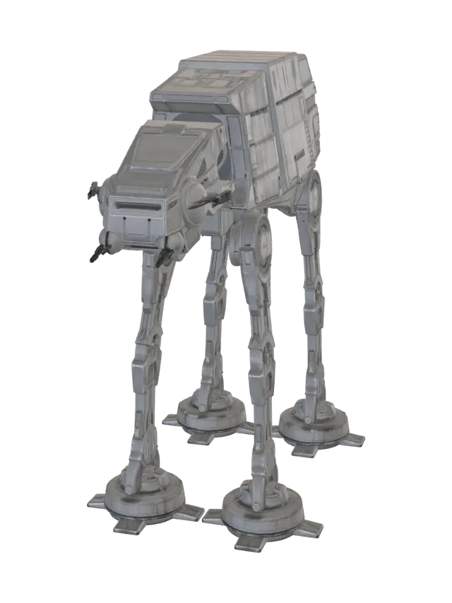 Model 3D AT AT - Walker, dijana oleh AI