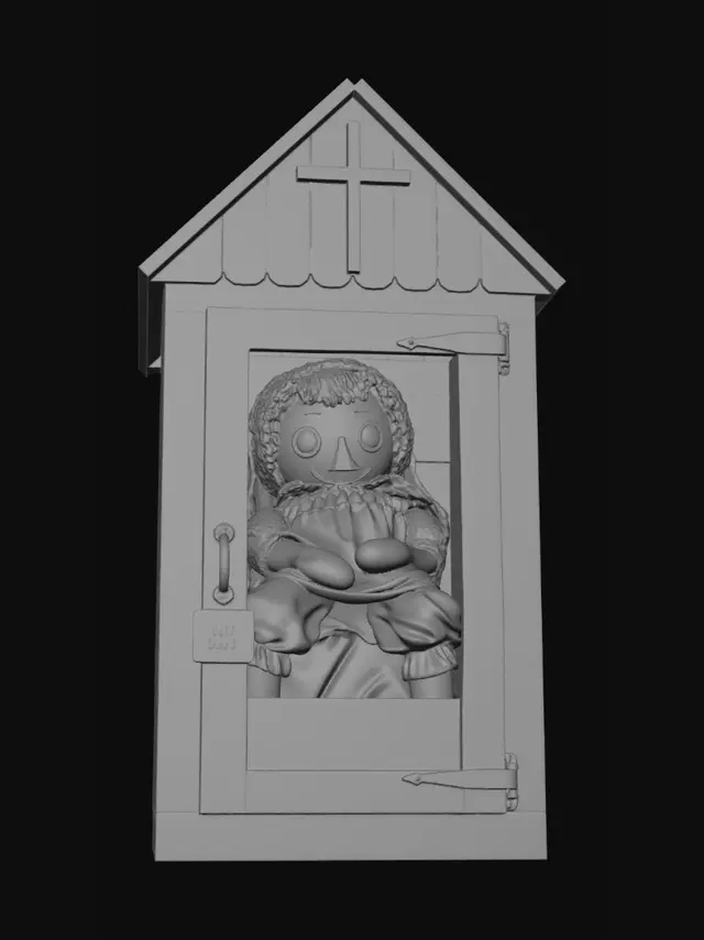 3D model for The Warning Doll in the Cabin