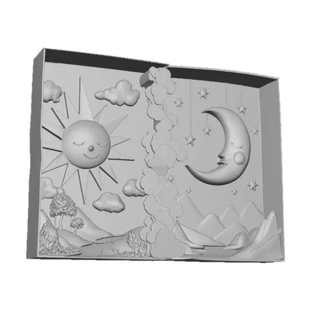 3D model for Day and Night in a Box