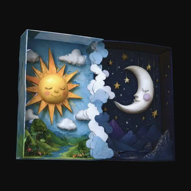 3D model for Day and Night in a Box