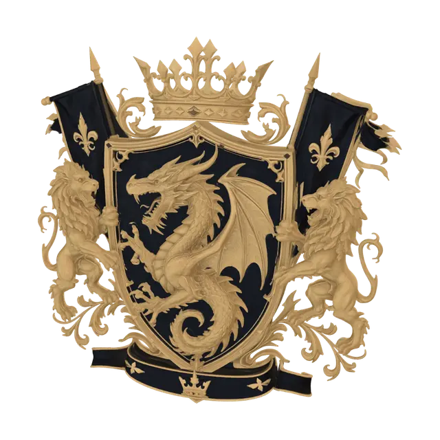 3D model for Imperial Dragon Crest