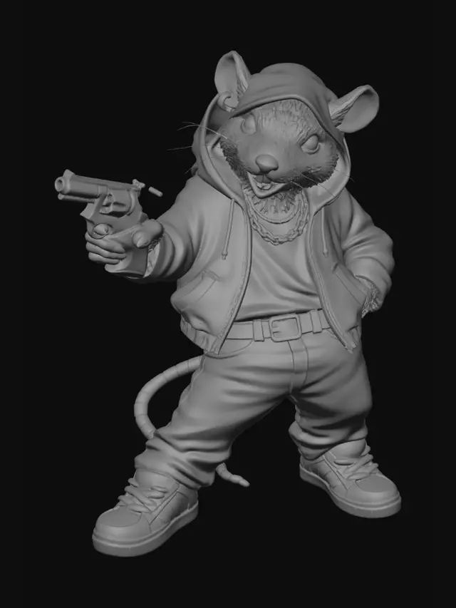 3D model for mouse