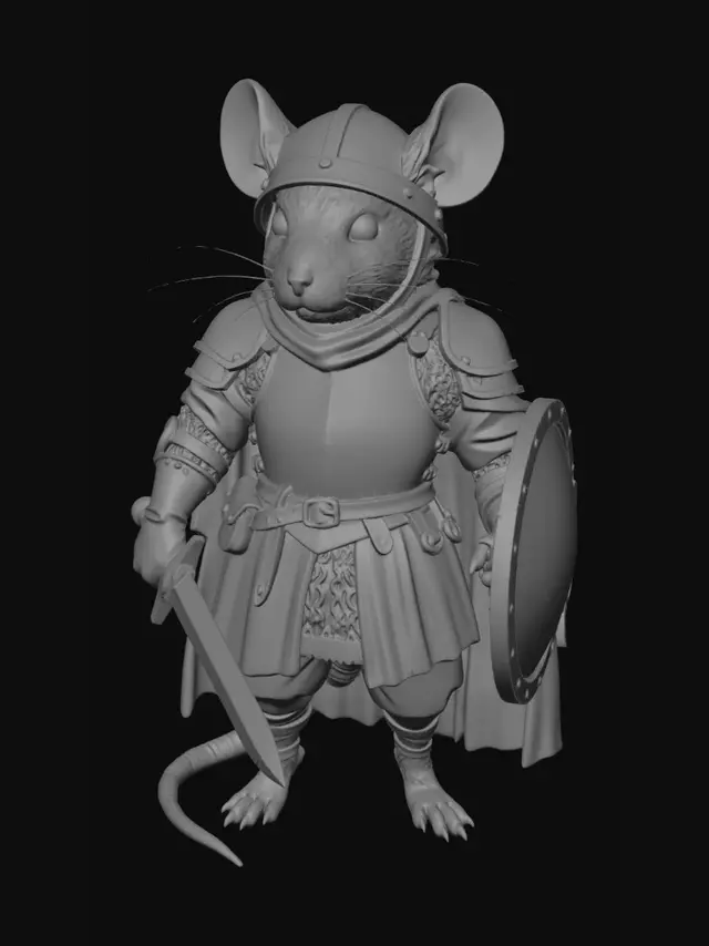 3D model for Sir Nibbles