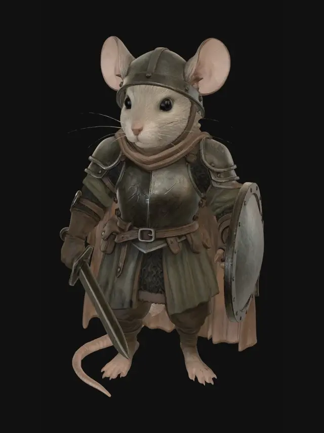 3D model for Sir Nibbles
