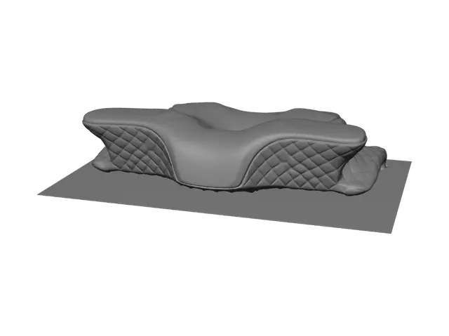 3D model for Starfish-shaped support pillow