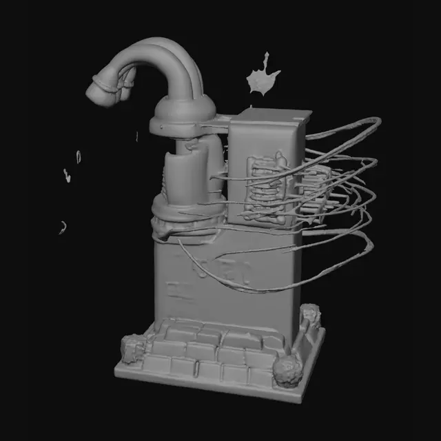 3D model for Elite Vape Dropper Fortune Engine