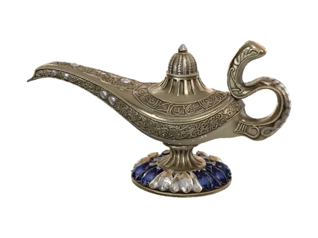 3D model for Jewel-Encrusted Aladdin Lamp