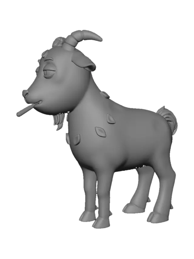 3D model for Leafbound Goat