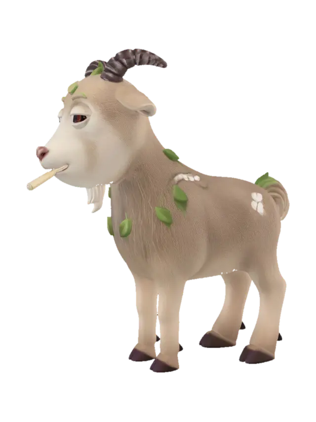 3D model for Leafbound Goat
