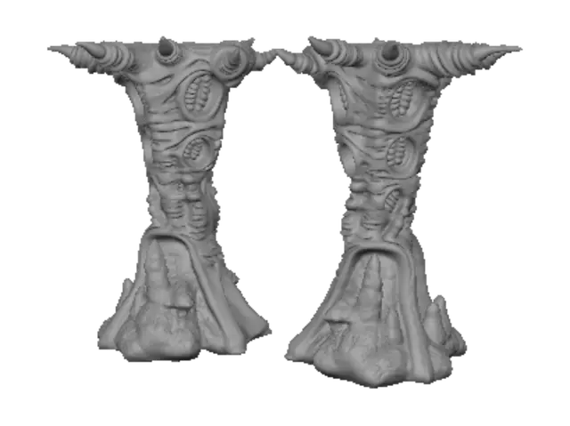 3D model for Xenomorph Infestation 2011