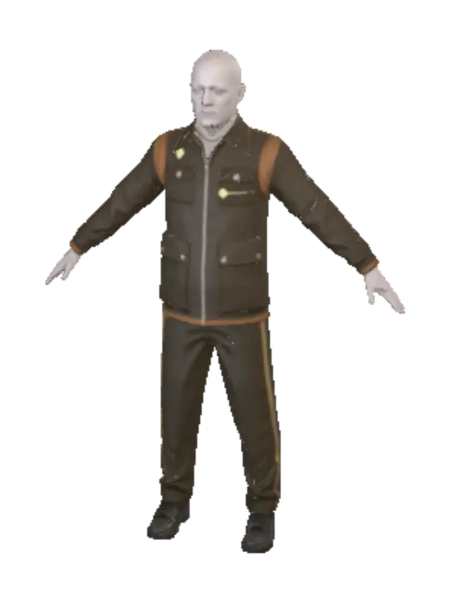 3D model for Seegson Uniform Blueprint