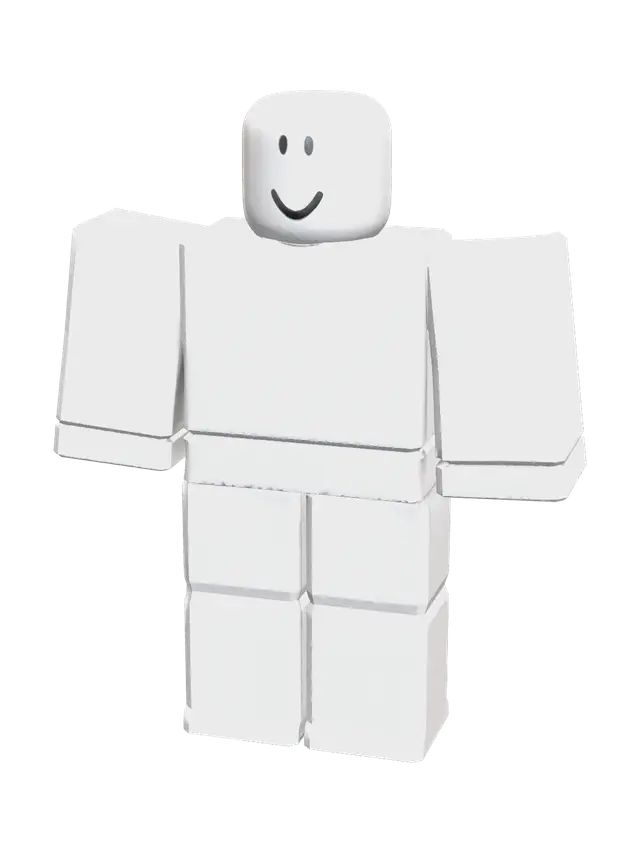 Roblox Character - Virtual 3D model, vytvořený pomocí AI