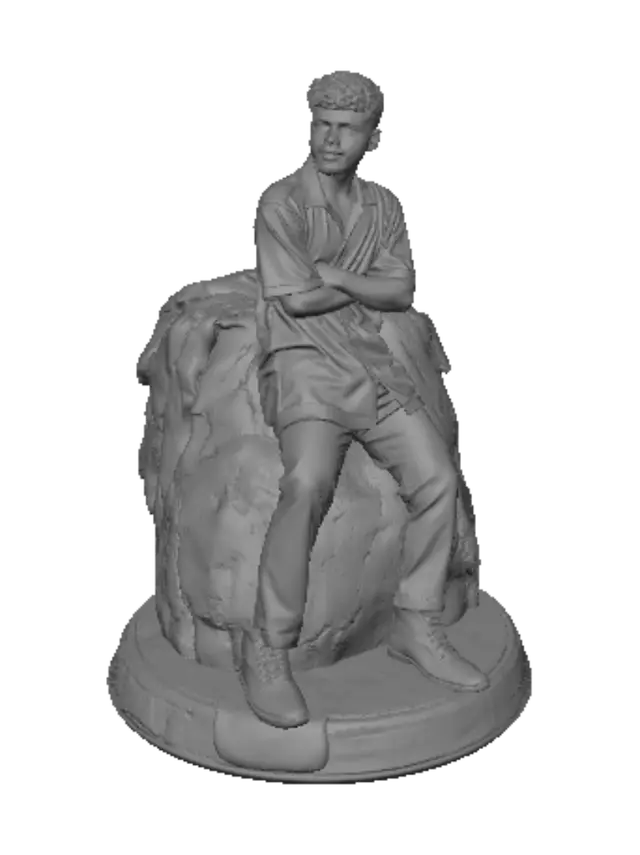 3D model for Lakeside Contemplation